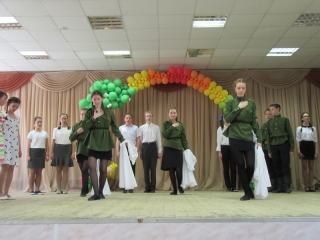 Выступление 7д класса